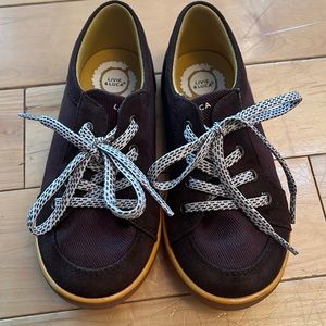 Livie and Luca toddler boy brown shoes